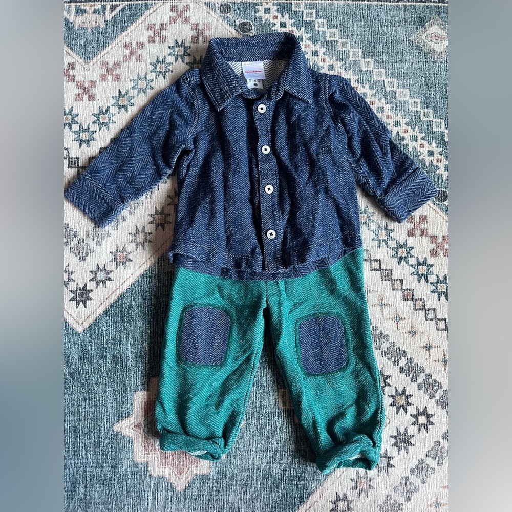 Hanna Andersson 2 Piece Set Size 12-18 Months
